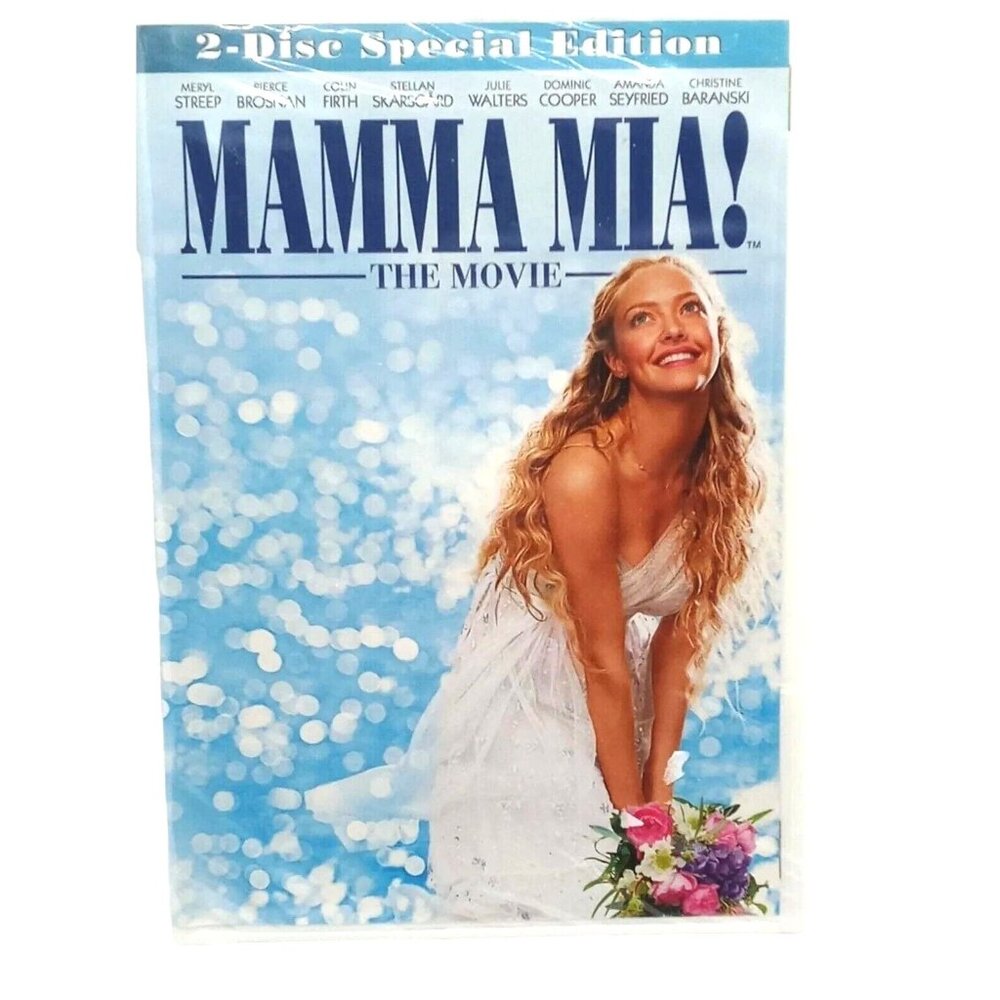 Mamma Mia! The Movie 2-Disc Special Edition DVD Widescreen 2008 Musical Comedy